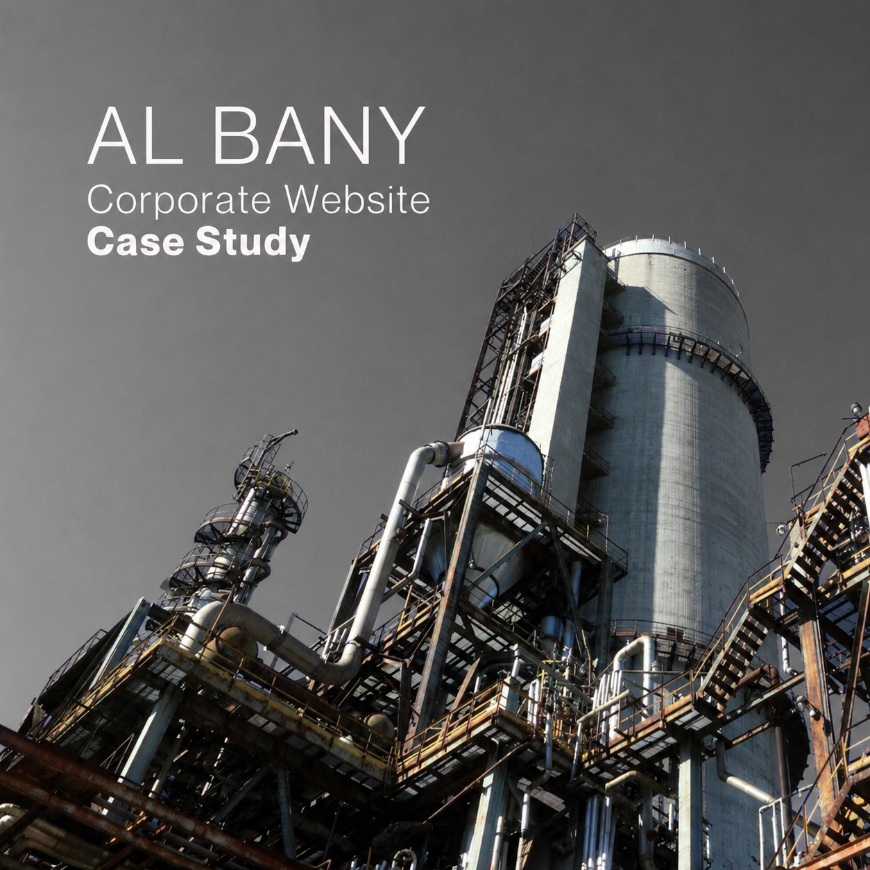 Al Bany Group corporate website development case study
